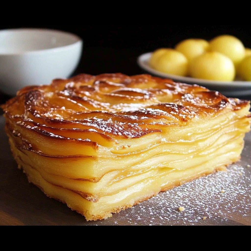 Gâteau Invisible aux Pommes