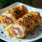 Roulés de Poulet Cordon Bleu : Une Recette Gourmande et Facile